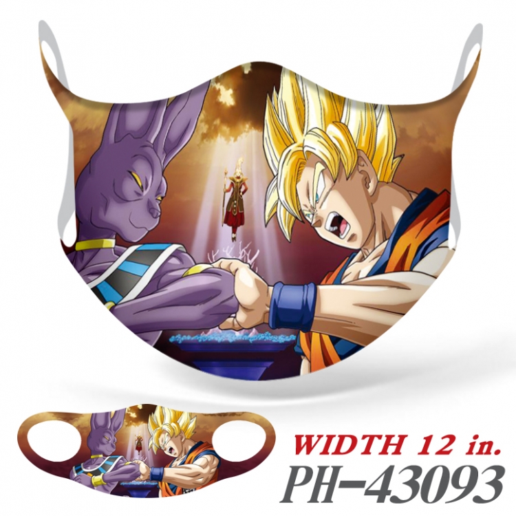 DRAGON BALL Anime Ice silk  seamless Mask   price for 5 pcs