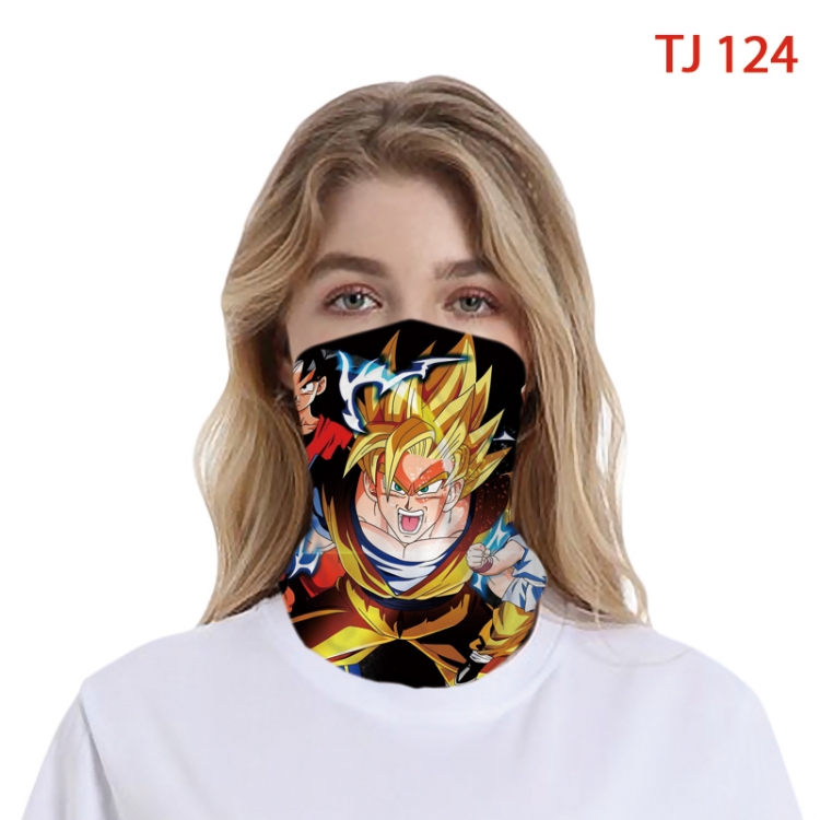 DRAGON BALL Color printing magic turban scarf- TJ-124