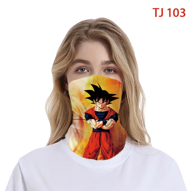 DRAGON BALL Color printing magic turban scarf-  TJ-103