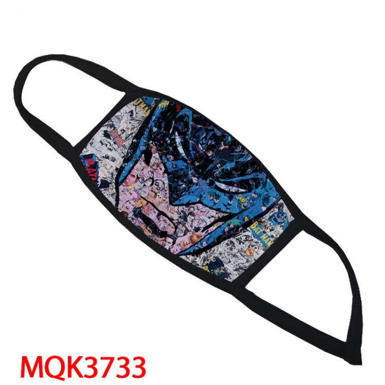 Superhero Color printing Space cotton Masks price for 5 pcs MQK3733