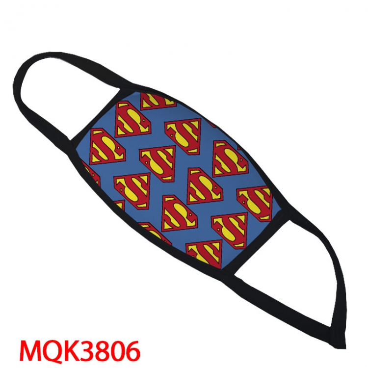 Superhero Color printing Space cotton Masks price for 5 pcs MQK3806