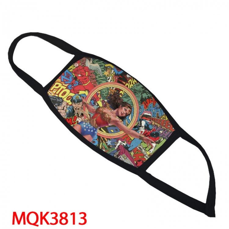 Superhero Color printing Space cotton Masks price for 5 pcs MQK3813