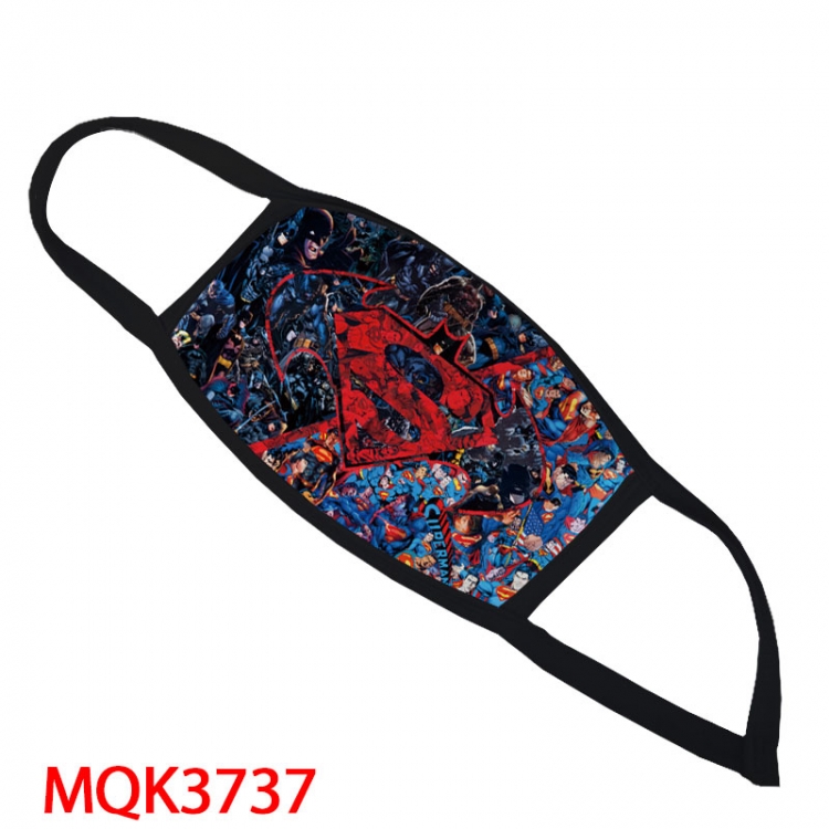 Superhero Color printing Space cotton Masks price for 5 pcs MQK3737