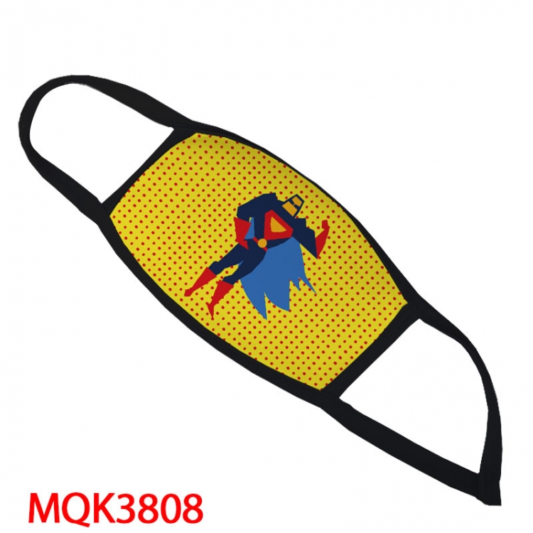 Superhero Color printing Space cotton Masks price for 5 pcs MQK3808