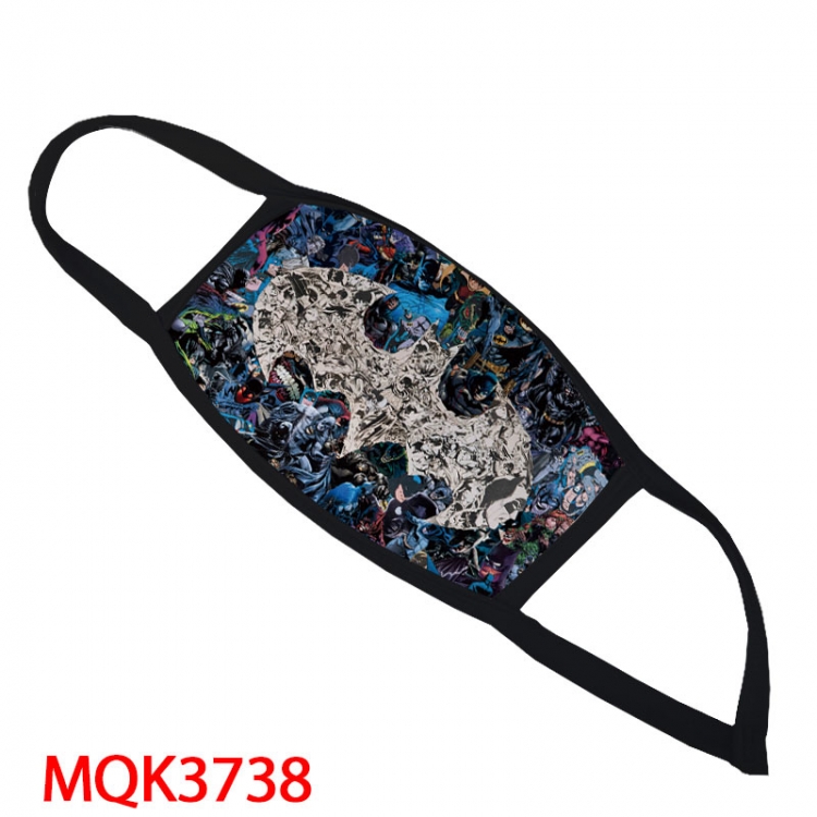 Superhero Color printing Space cotton Masks price for 5 pcs MQK3738