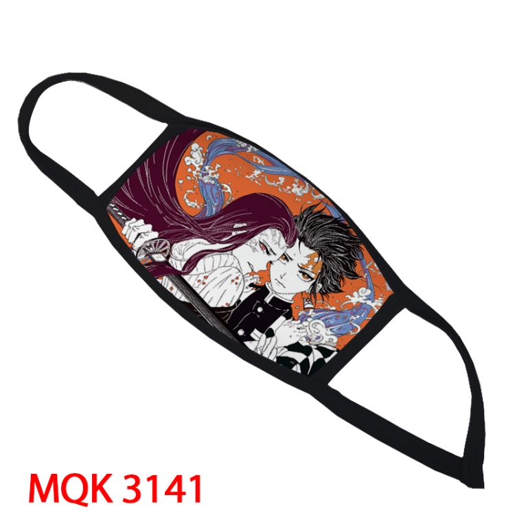 Demon Slayer Kimets Color printing Space cotton Masks price for 5 pcs MQK3141