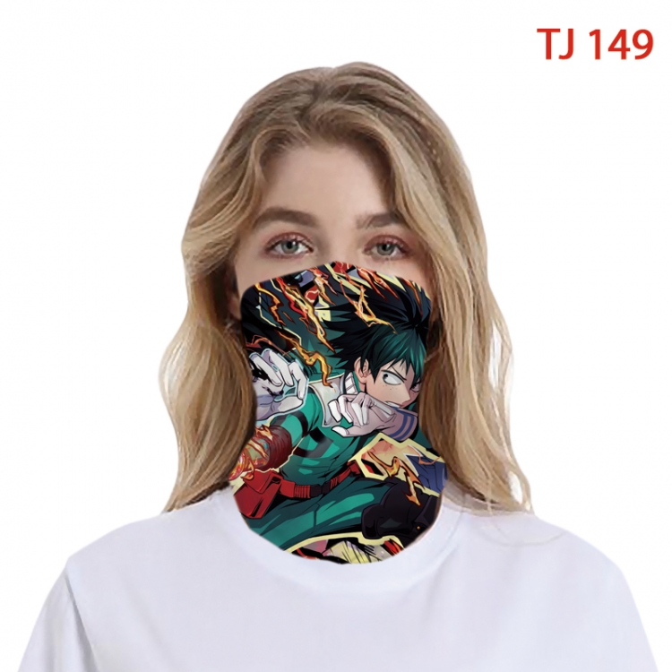 My Hero Academia Color printing magic turban scarf- TJ-149