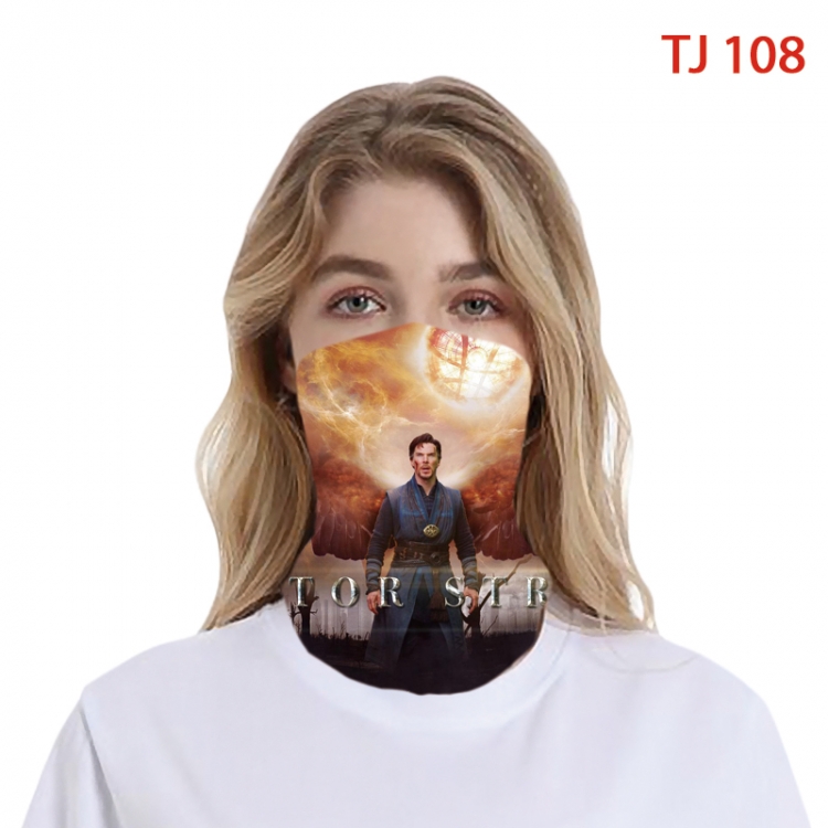 Doctor Strange Color printing magic turban scarf- TJ-108