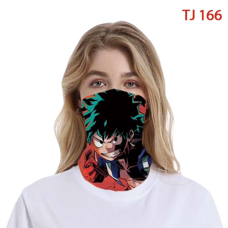 My Hero Academia Color printing magic turban scarf- TJ-166