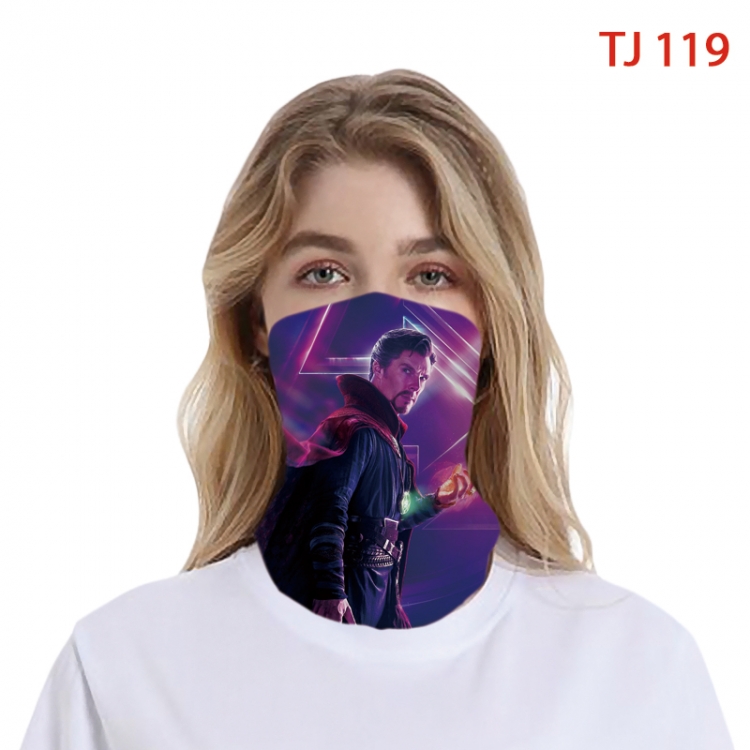 Doctor Strange Color printing magic turban scarf- TJ-119