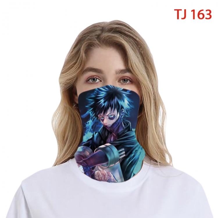 My Hero Academia Color printing magic turban scarf- TJ-163