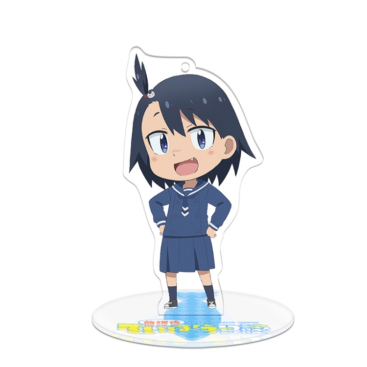 Houkago Teibou Nisshi Q version Stand acrylic Keychain 8CM 