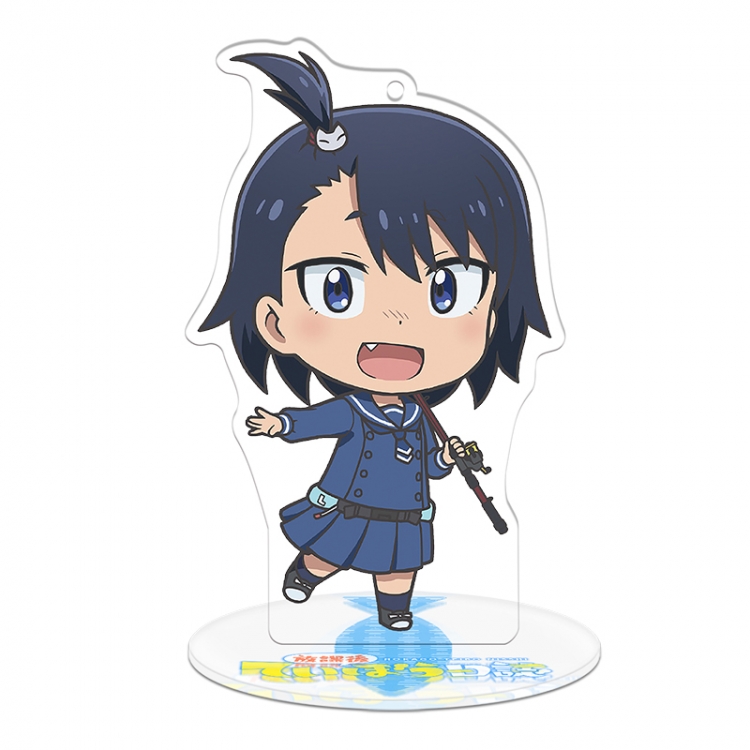 Houkago Teibou Nisshi Q version Stand acrylic Keychain 8CM 