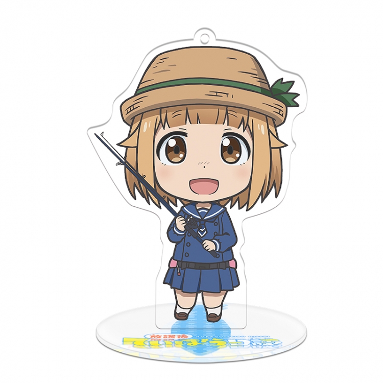 Houkago Teibou Nisshi Q version Stand acrylic Keychain 8CM 