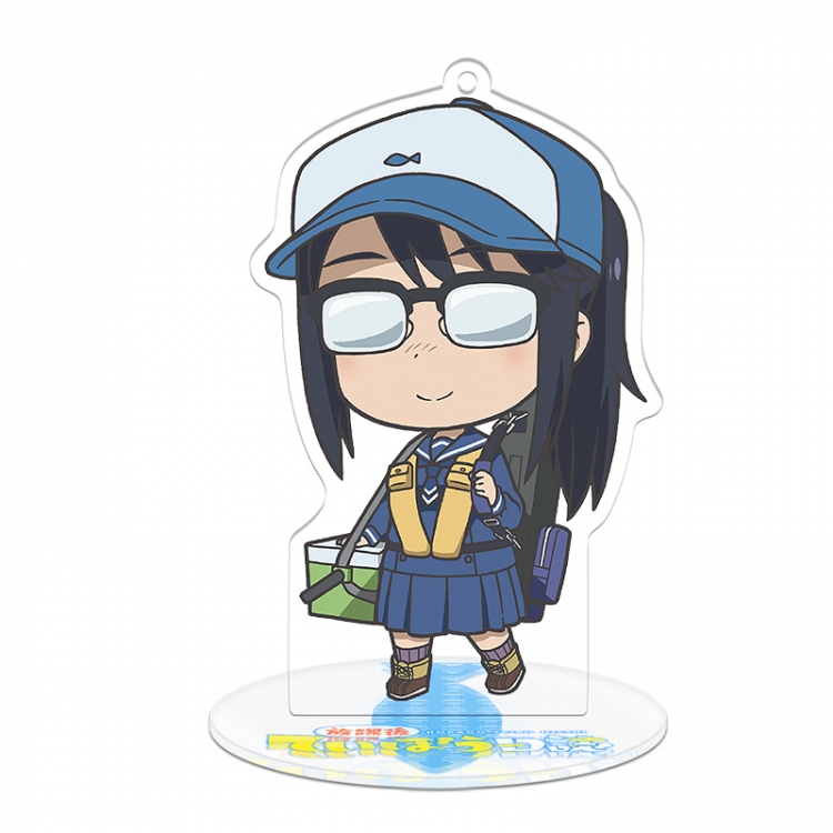 Houkago Teibou Nisshi Q version Stand acrylic Keychain 8CM 