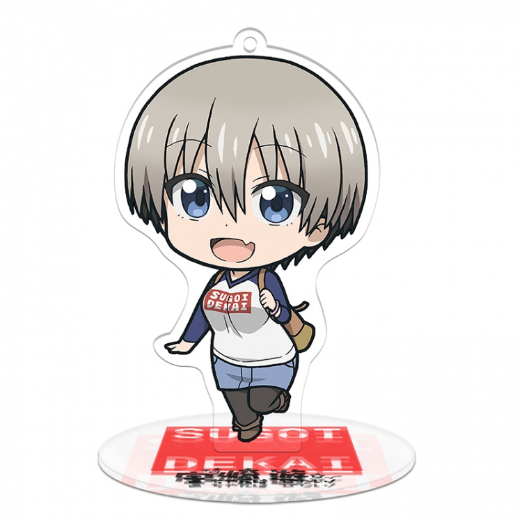 Uzaki-chan wa Asobitai! Uzaki-Hana Acrylic Stand Key chain style A 8cm