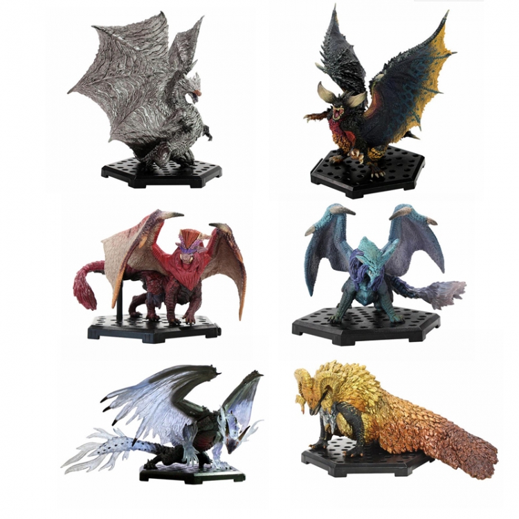 Monster Hunter 6 paragraphs Android Boxed Figure Decoration Model 6-12cm