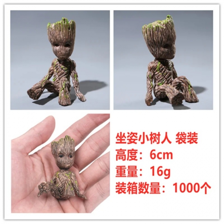 Guardians of the Galaxy Android Bagged Figure Decoration Model 6CM