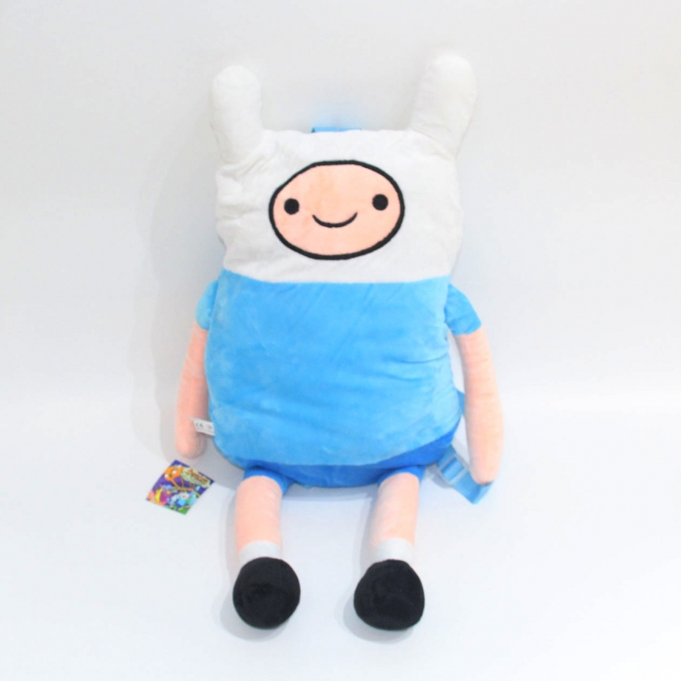 Adventure Time with cartoon shoulder small backpack  school bag 38x22cm