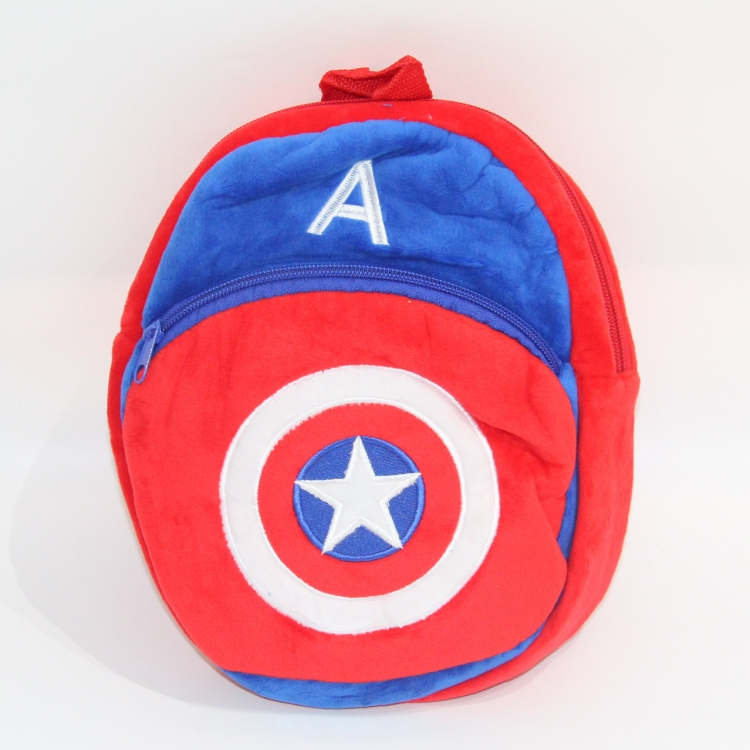 The avengers allianc cartoon shoulder small backpack  school bag 28x23cm