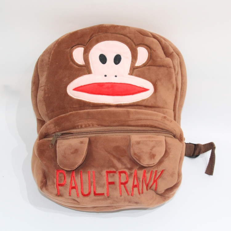 Monkey cartoon shoulder small backpack  school bag  38x30cm