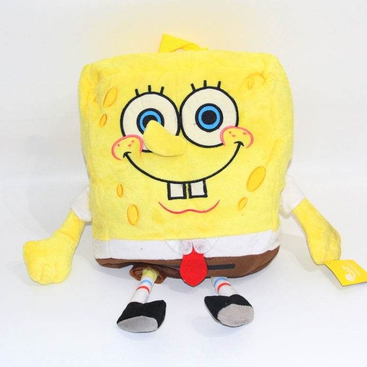 SpongeBob cartoon shoulder small backpack  school bag 34x30cm