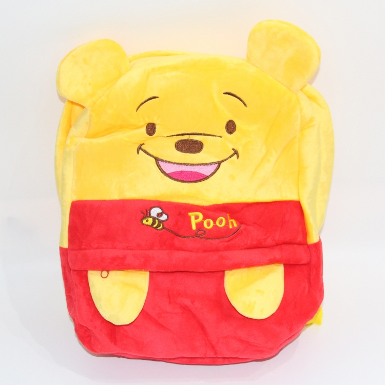 Winnie the pooh cartoon shoulder backpack  school bag  38x30cm