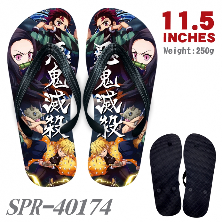 Demon Slayer Kimets Android  Thickened rubber flip-flops slipper average size SPR-40174A