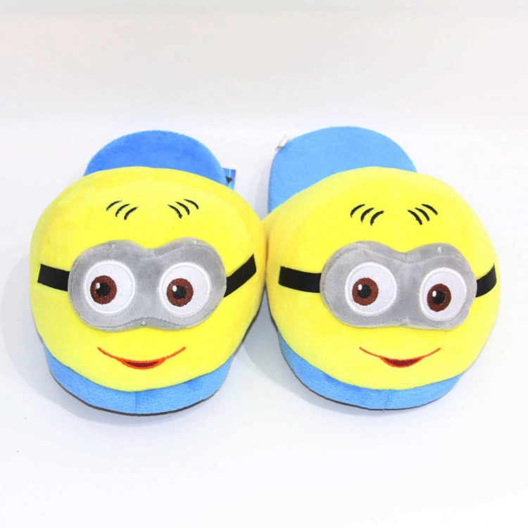 Minions Plush half pack slippers shoes 28CM