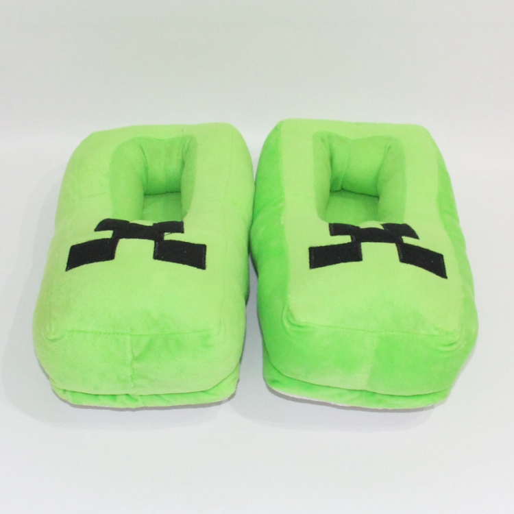 Minecraft Creepe Plush slippers 28CM