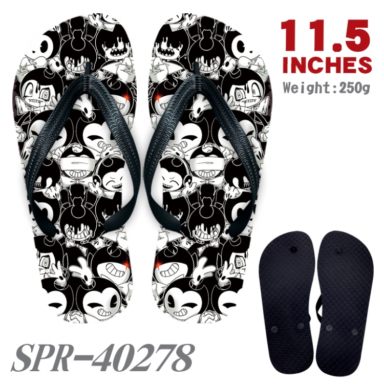 Bendy and ink Android Thickened rubber flip-flops slipper average size SPR-40278A