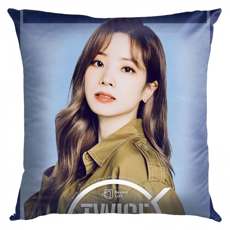 Twice World in A Day Double-sided full color pillow cushion 45X45CM TW-77 NO FILLING