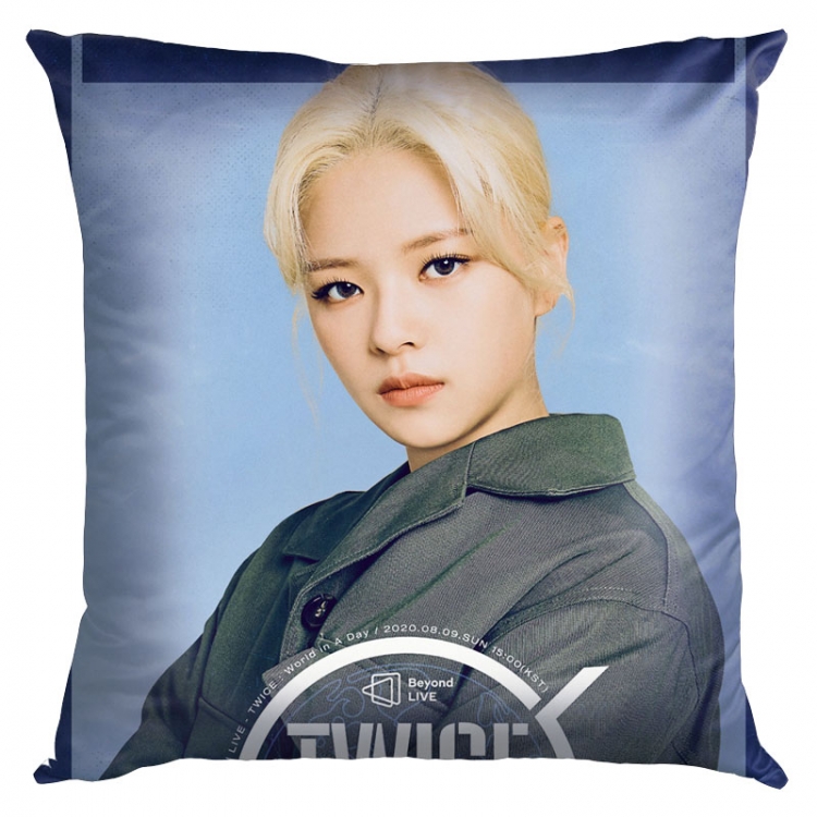 Twice World in A Day Double-sided full color pillow cushion 45X45CM TW-81 NO FILLING