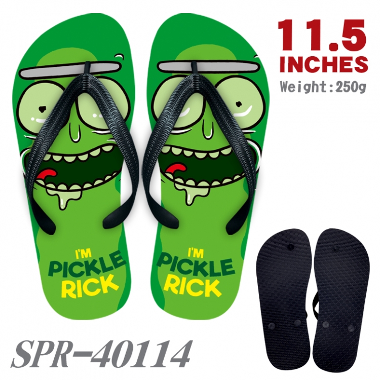 Rick and Morty Android Thickened rubber flip-flops slipper average size SPR-40114A