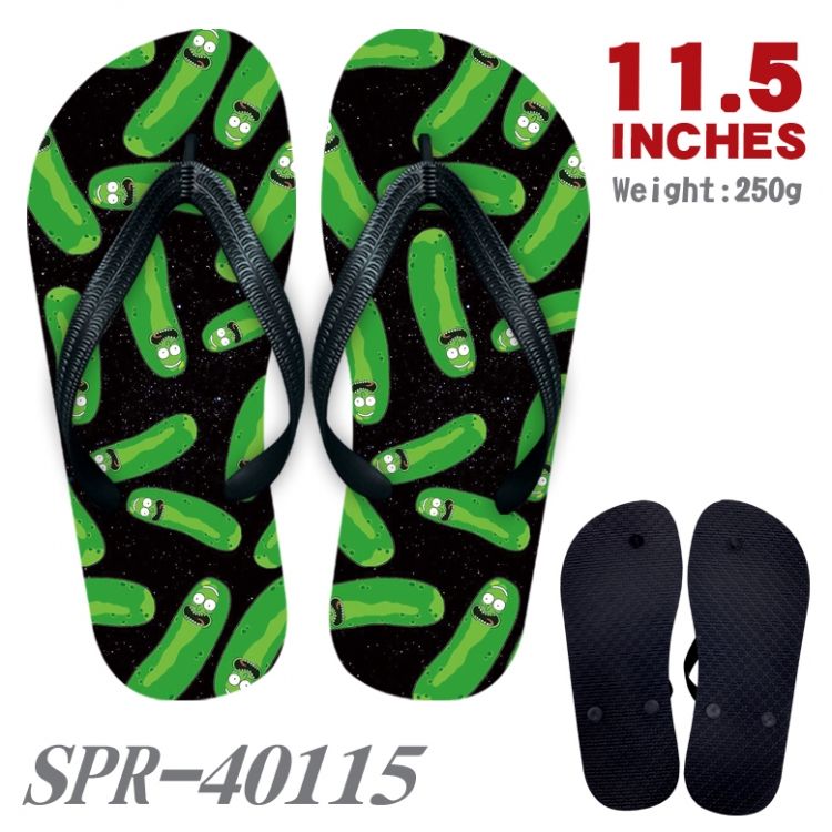 Rick and Morty Android Thickened rubber flip-flops slipper average size SPR-40115A