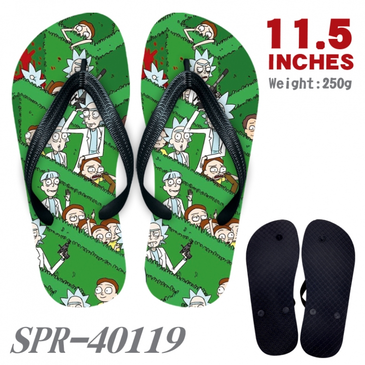 Rick and Morty Android Thickened rubber flip-flops slipper average size SPR-40119A