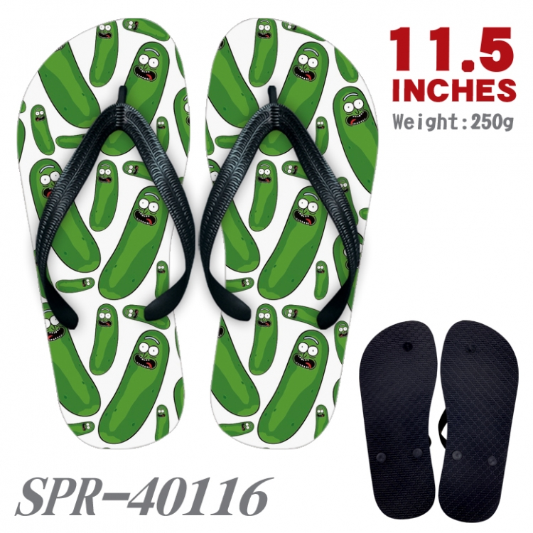 Rick and Morty Android Thickened rubber flip-flops slipper average size SPR-40116A