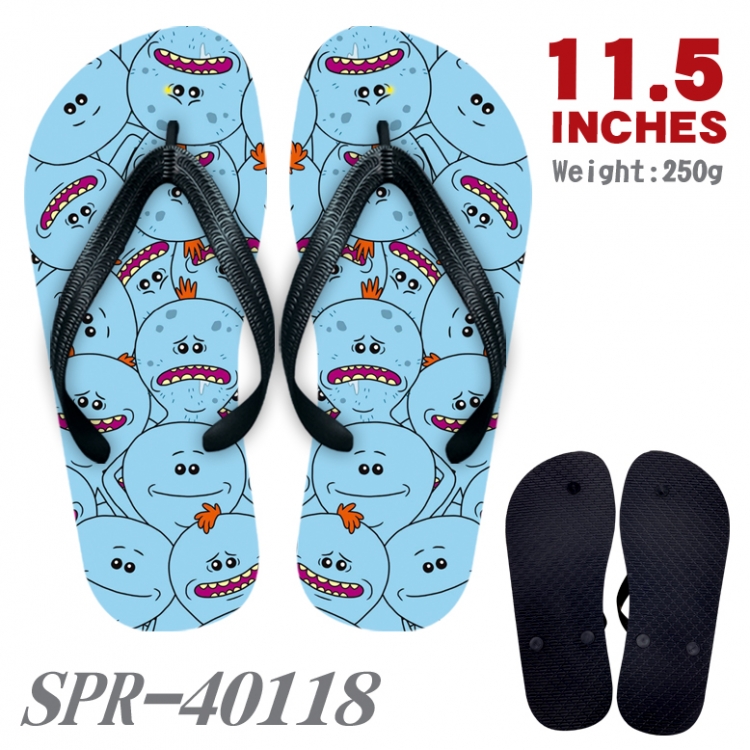 Rick and Morty Android Thickened rubber flip-flops slipper average size SPR-40118A