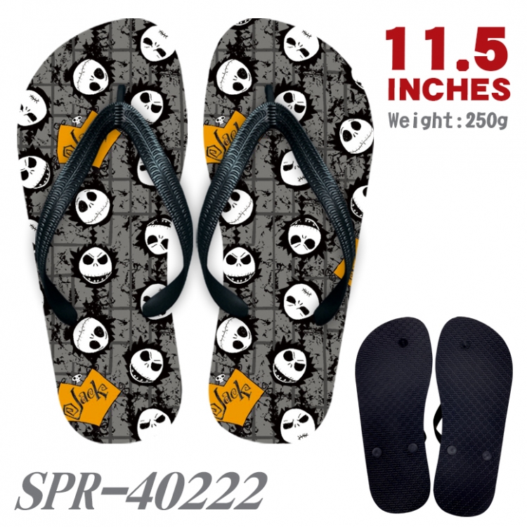 The Nightmare Before Christmas Android Thickened rubber flip-flops slipper average size 魂 SPR-40222A
