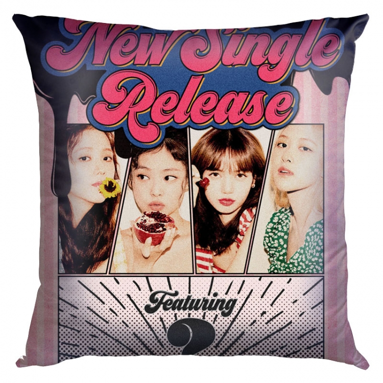 BLACK PINK Double-sided full color pillow cushion 45X45CM  BP-307 NO FILLING