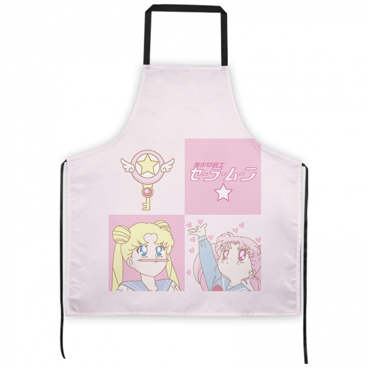 sailormoon Anime print kitchen apron pinafore  JYWQ005-