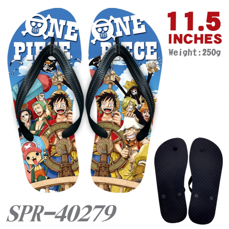 One Piece Android Thickened rubber flip-flops slipper average size SPR-40279A