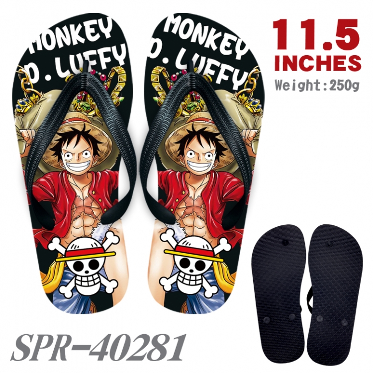 One Piece Android Thickened rubber flip-flops slipper average size SPR-40281A