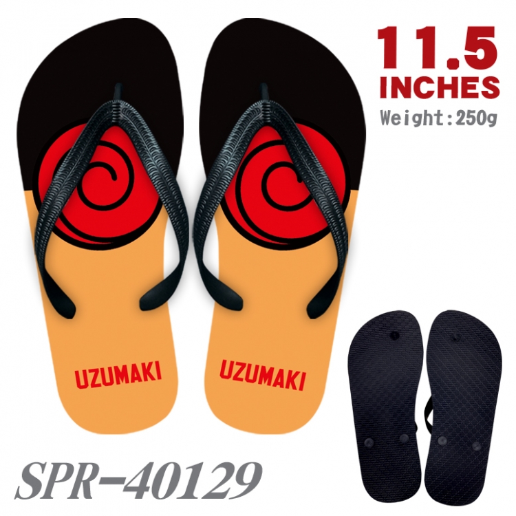 Naruto Android Thickened rubber flip-flops slipper average size  SPR-40129A