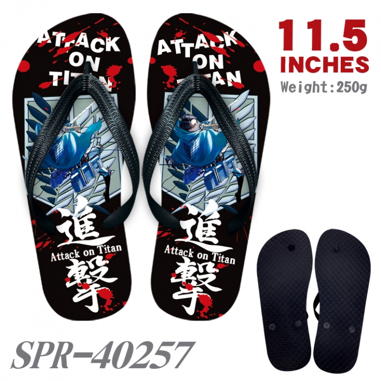 Shingeki no Kyojin Android Thickened rubber flip-flops slipper average size SPR-40257A