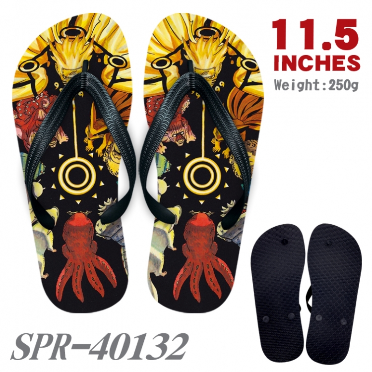 Naruto Android Thickened rubber flip-flops slipper average size SPR-40132A