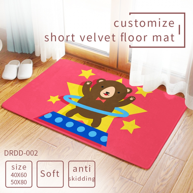 Cartoon Carpet rug Mats Floor mat  50×80cm  DRDD002