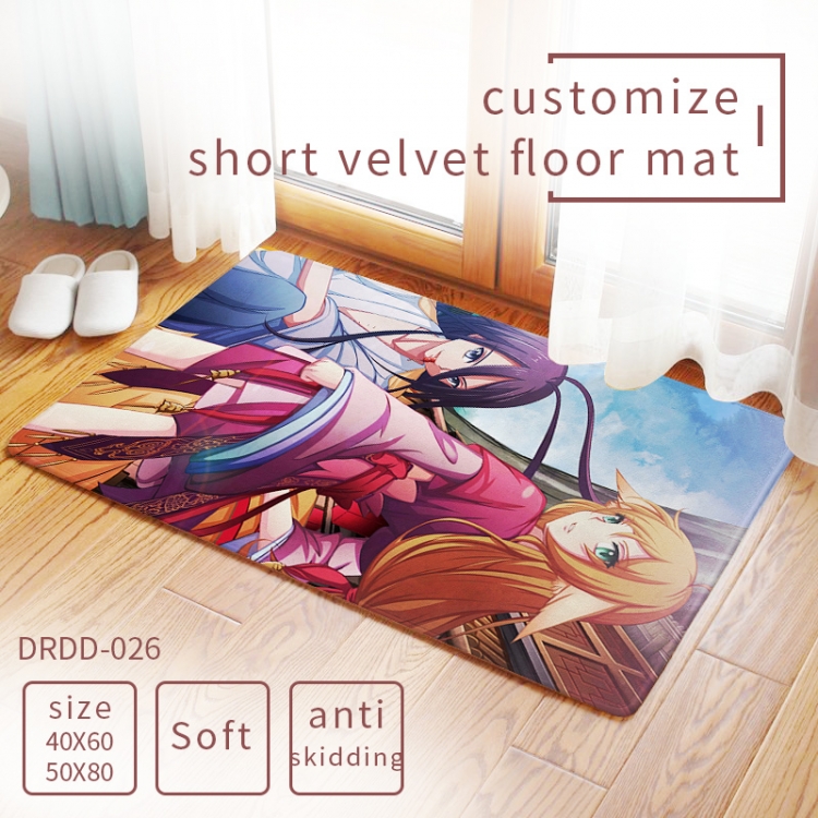 Fox demon little matchmaker  Carpet rug Mats Floor mat  50×80cm DRDD026