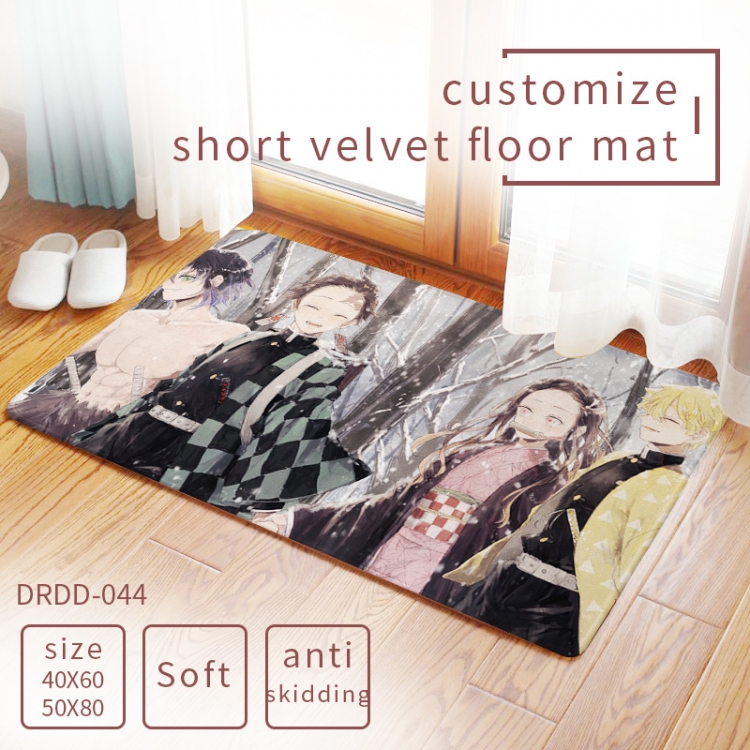 Demon Slayer Kimets Carpet rug Mats Floor mat  50×80cm DRDD044