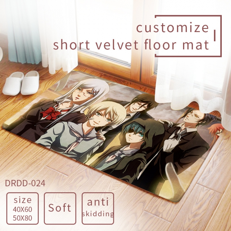 Kuroshitsuji Carpet rug Mats Floor mat  50×80cm DRDD024